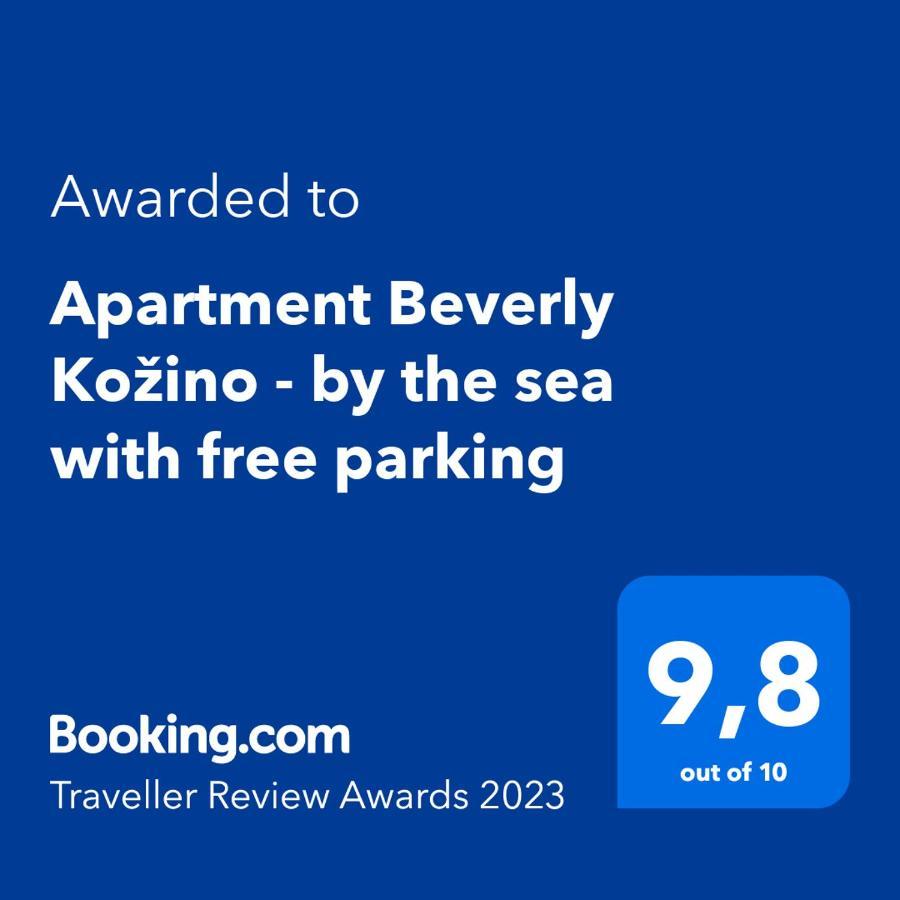 Apartment Beverly Kozino - By The Sea With Free Parking Ngoại thất bức ảnh